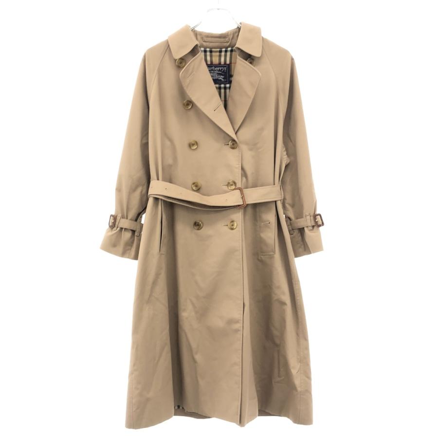 【Burberrys】美品80s~英国製トレンチコート　ベージュ　ノバチェック柄 BURBERRY（バーバリー） Burberry's バーバリーズ 1980's ノバチェック