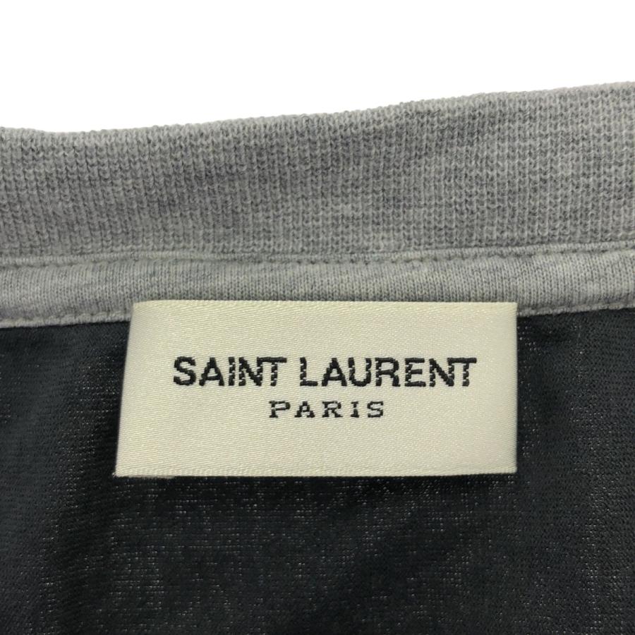 SAINT LAURENT PARIS サンローラン パリ 16SS ダメージレオパードT