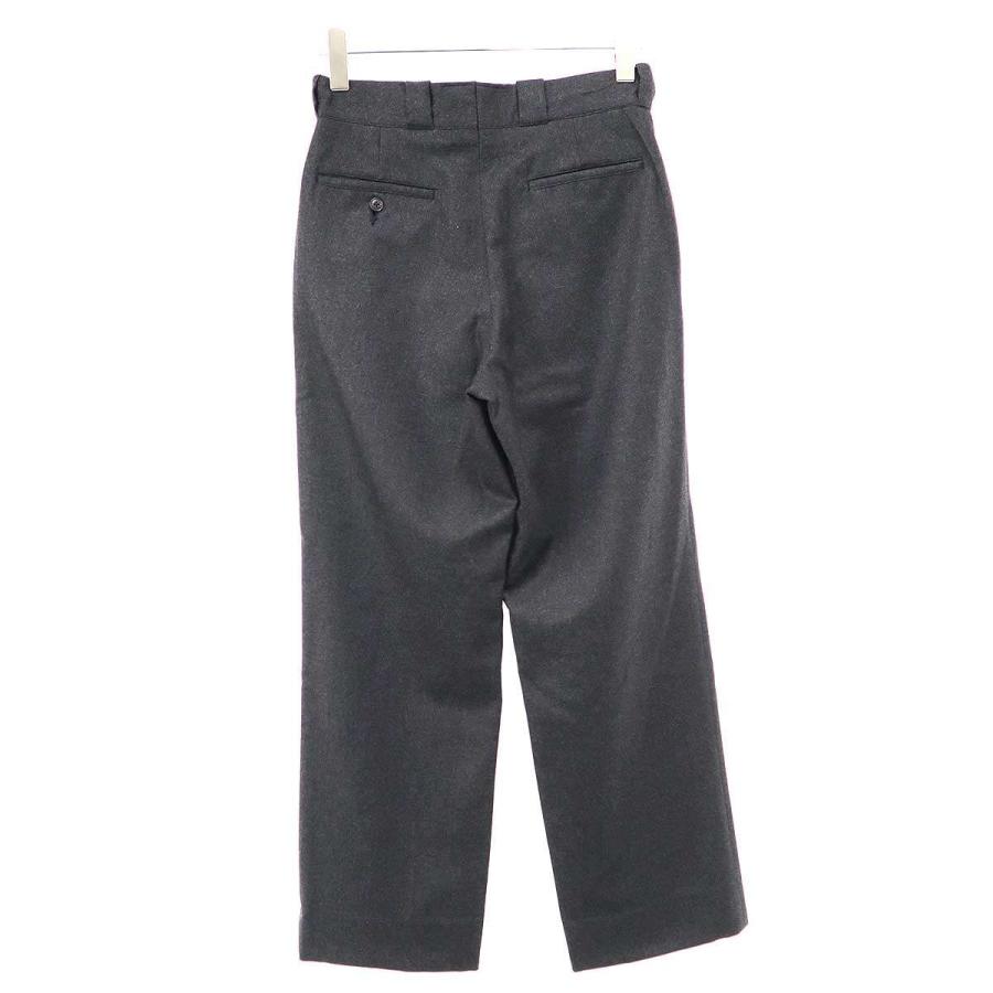 comoli ウールリネン　グレースラックス COMOLI（コモリ） 24AW ウールフラノスラックスパンツ A03-03022