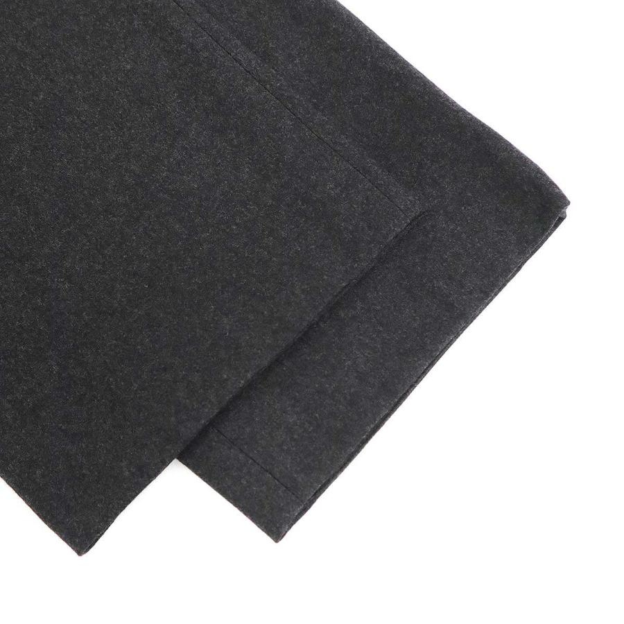 COMOLI 24aw コモリ ウールフラノパンツ スラックス チャコール 2 COMOLI (コモリ) ウールフラノ パンツ