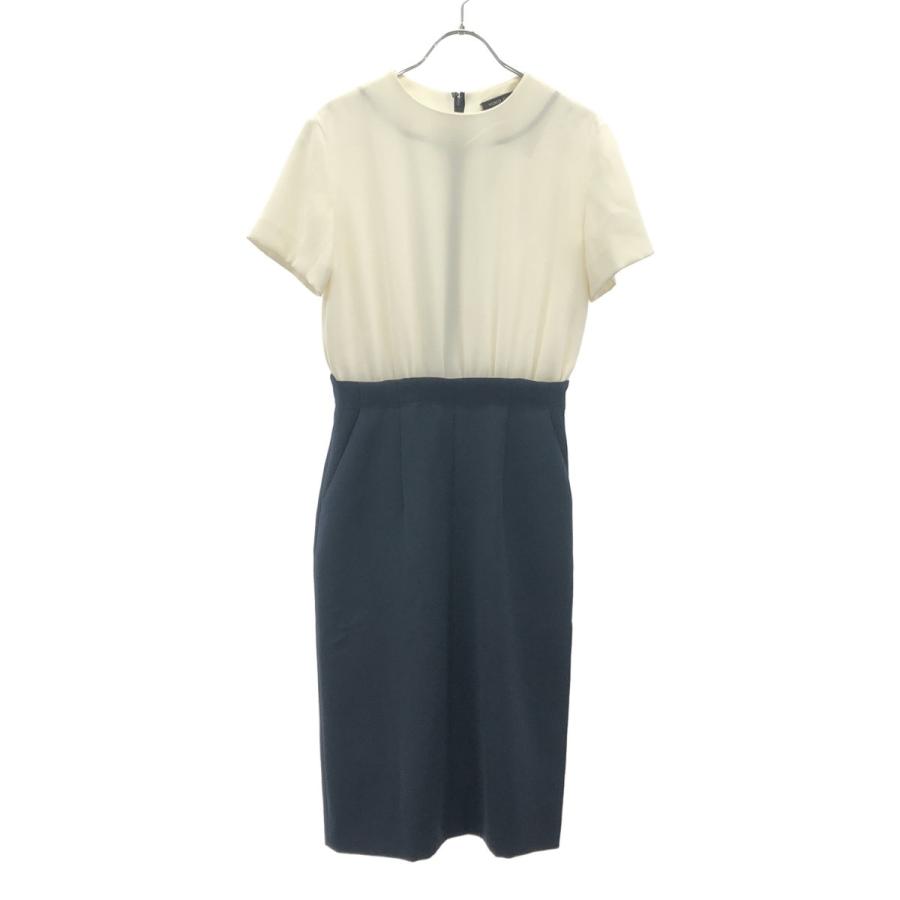 YOKOCHAN ワンピース バイカラー YOKO CHAN ヨーコチャン 切替バイ