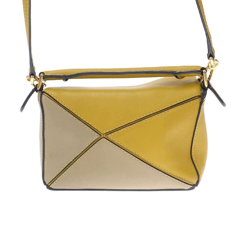 LOEWE（ロエベ） パズルバッグミニ ショルダーバッグ イエロー