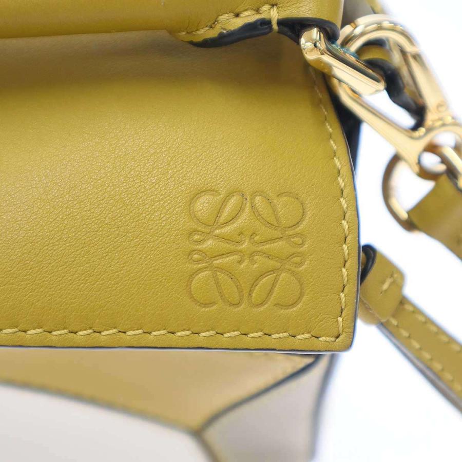 LOEWE（ロエベ） パズルバッグミニ ショルダーバッグ イエロー