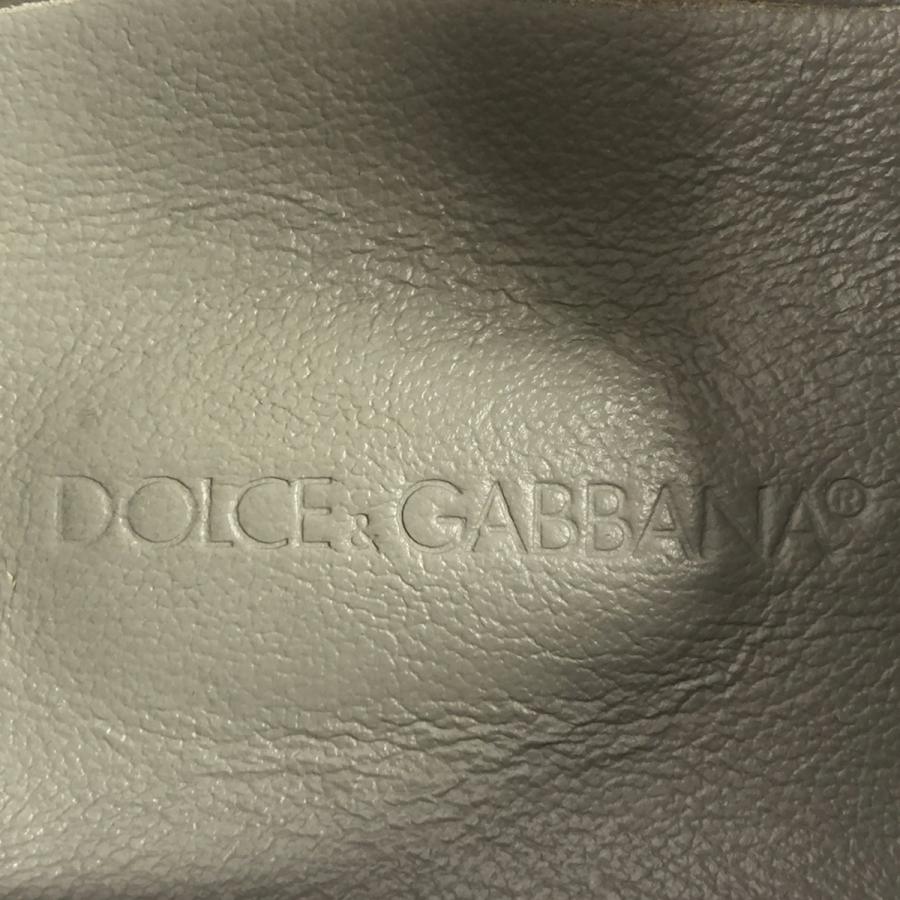 DOLCE&GABBANA ドルチェ＆ガッバーナ ロゴプレートローカット