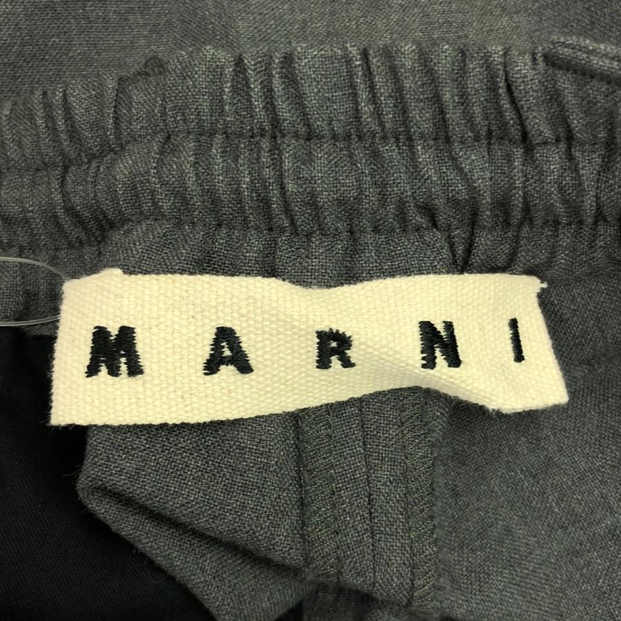 MARNI マルニ ウール イージー スラックス パンツ サイズ44 MARNI（マルニ） 21AW ウールイージースラックスパンツ