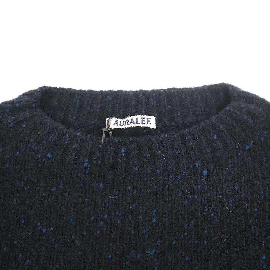AURALEE（オーラリー） 25AW CASHMERE MELANGE KNIT P/O カシミヤ