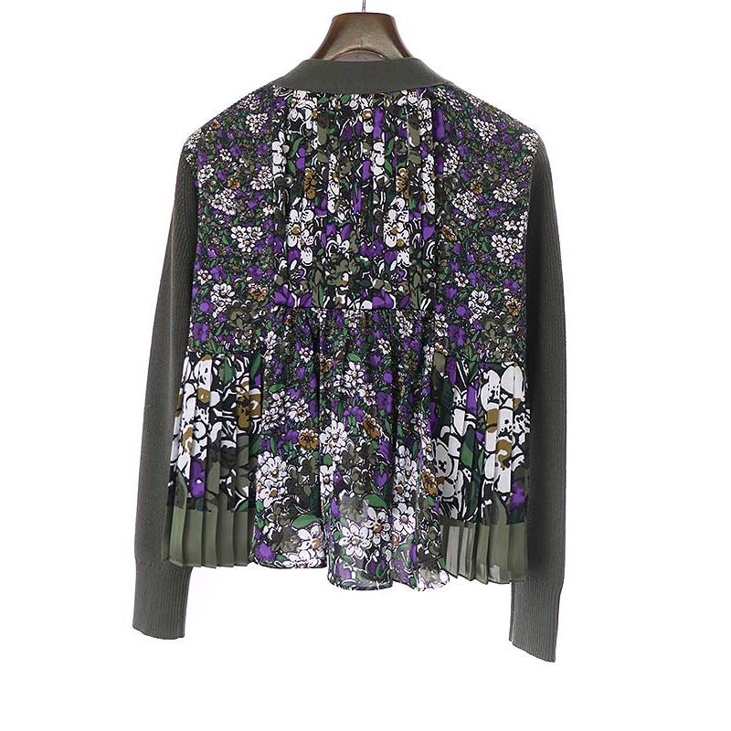 sacai サカイ 23SS Floral Print Knit Cardigan フローラル sacai サカイ 23SS Floral Print Knit Cardigan フローラル