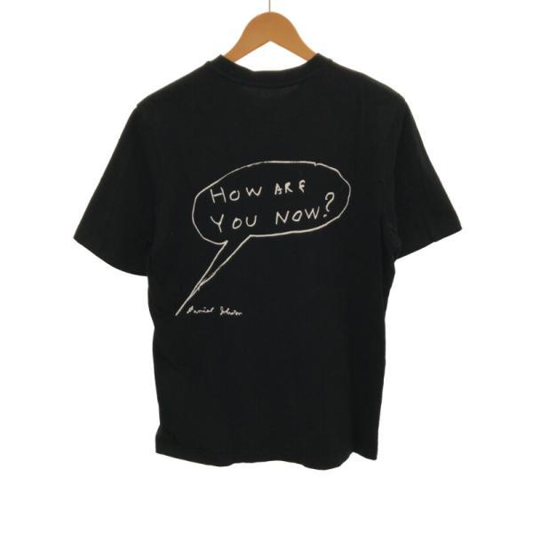 OAMC オーエーエムシー 19SS how are you? プリントTシャツ ブラック S 