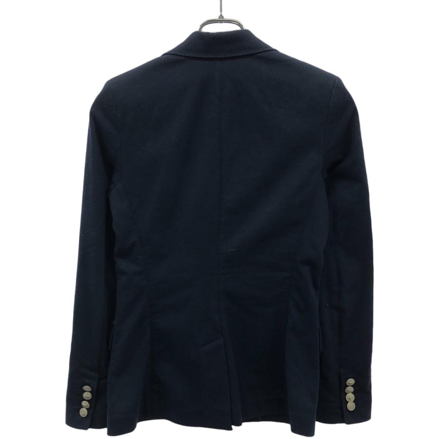【美品・高級】LAUREN RALPH LAUREN バンドカラージャケット パッチ ジャカード ブレザー （テーラードジャケット）｜LAUREN