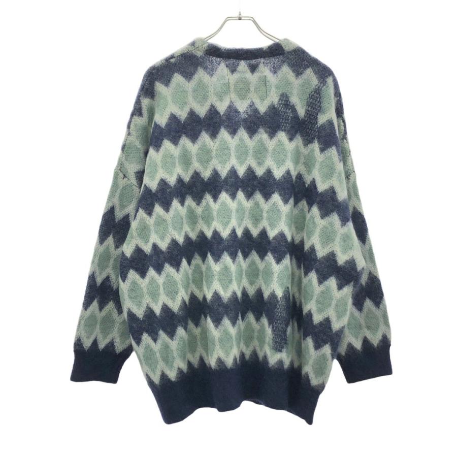 DAIRIKU ダイリク 23AW Mohair Border Cardigan モヘアボーダー