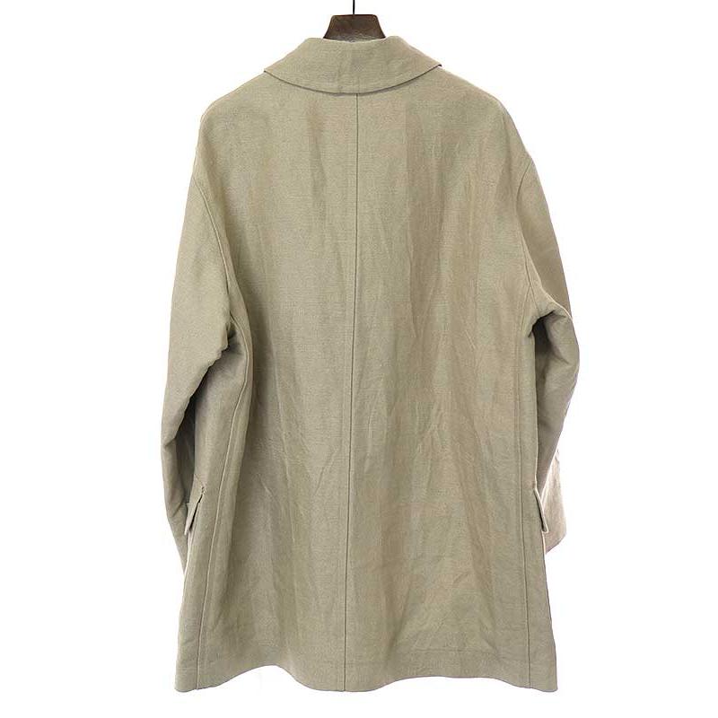 A.PRESSE ア プレッセ 23SS Linen Half Coat コットンリネンハーフ