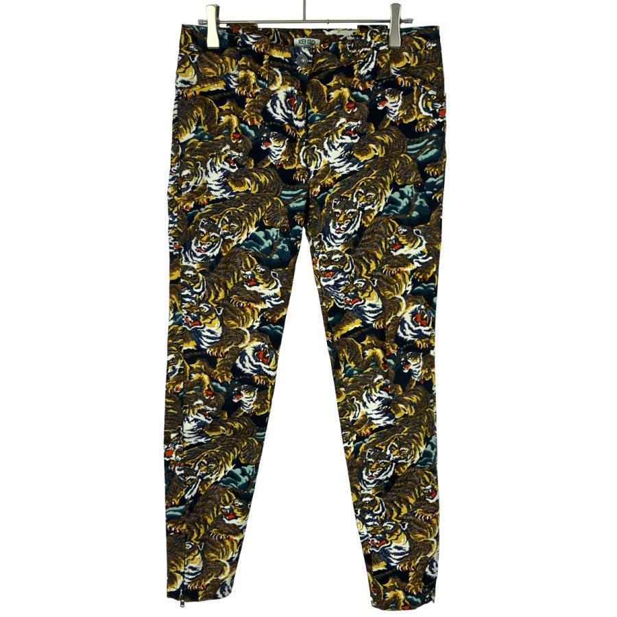 KENZO（ケンゾー） タイガープリントスキニーパンツ ミックスカラー 36