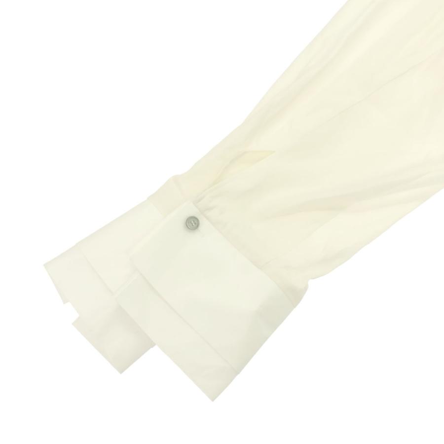 irene アイレネ　スリット　シャツ　ホワイト IRENE SHIRT | GOTS Organic Cotton | SHOHEI COLLECTION – Shohei