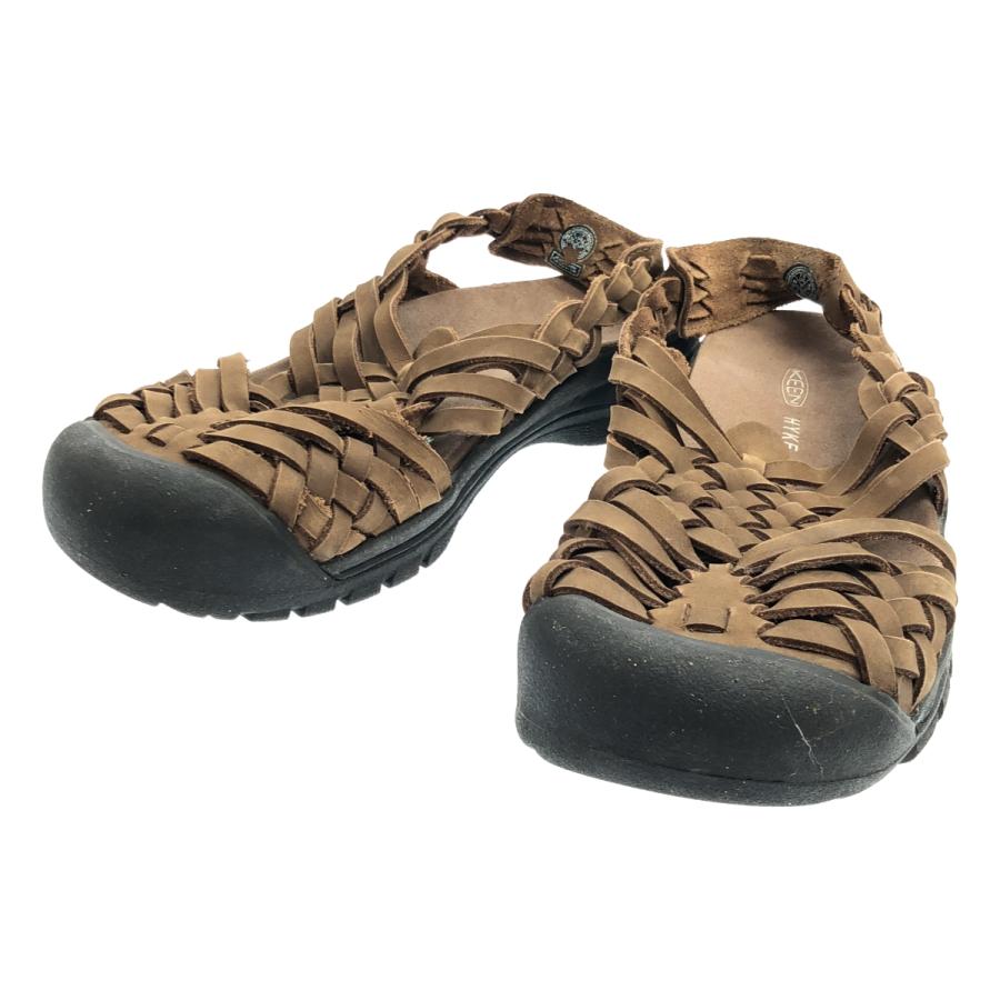 KEENキーンHYKE ROSARITAⅡ サンダルブラウン25 HYKE（ハイク） HYKE×KEEN ハイク×キーン ROSARITA 2 スウェードレザー