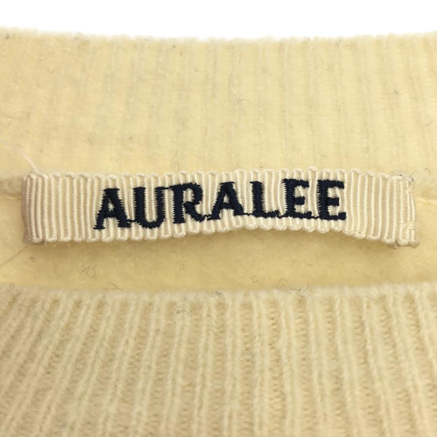 AURALEE オーラリー 21AW FELTED WOOL KNIT ウールニットセーター 
