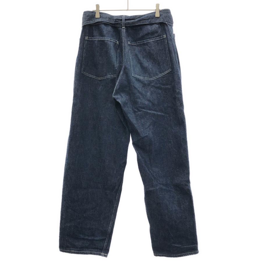 COMOLI（コモリ） 19AW ベルテッドデニムパンツ Q03-03005 インディゴ 