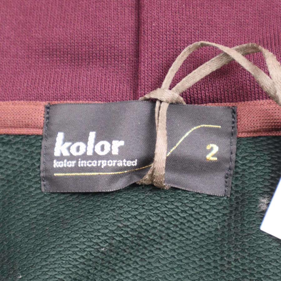 24AW kolor パーカー kolor カラー 24AW 再構築プルオーバーパーカー 24WCM-T16201S
