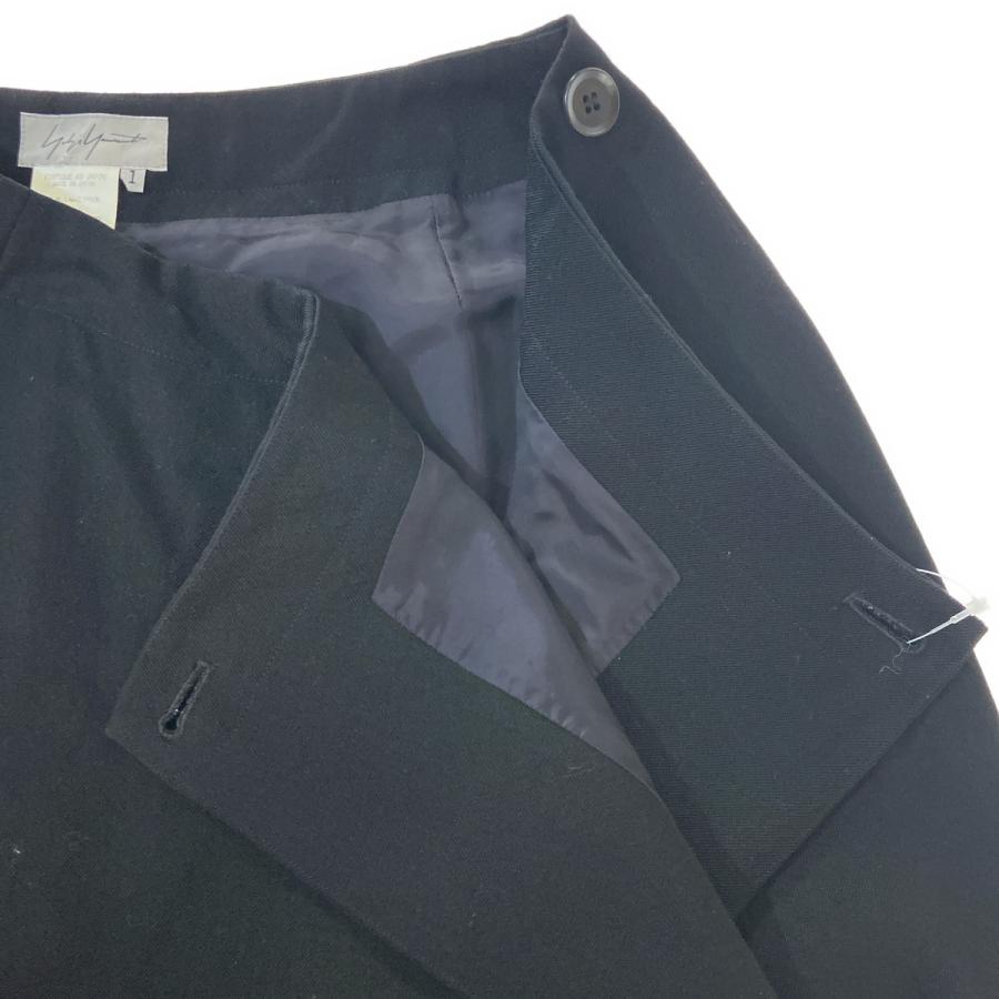Yohji Yamamoto FEMME ヨウジヤマモト ファム 2002AW ウールサージラップスカート FM-S11-125 ブラック 4 ITP4DQCKKC6C |  | 03