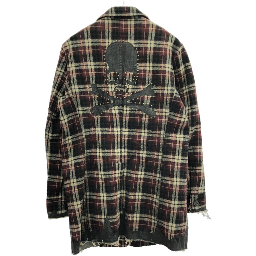 Roen（ロエン） 11AW ダメージ加工スタッズチェックジャケット 
