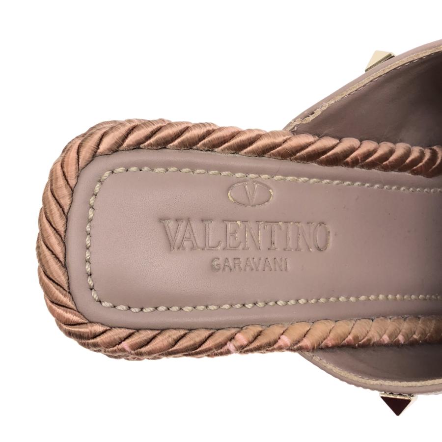 VALENTINO（ヴァレンティノ） ロックスタッズレザー ウェッジソール 