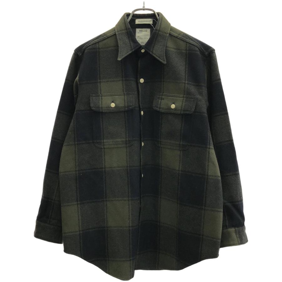 極美品 マディソンブルー ハンプトンシャツ ギンガムチェック 阪急別注 00 MADISON BLUE（マディソンブルー） 20AW HAMPTON SH CHECK チェック柄