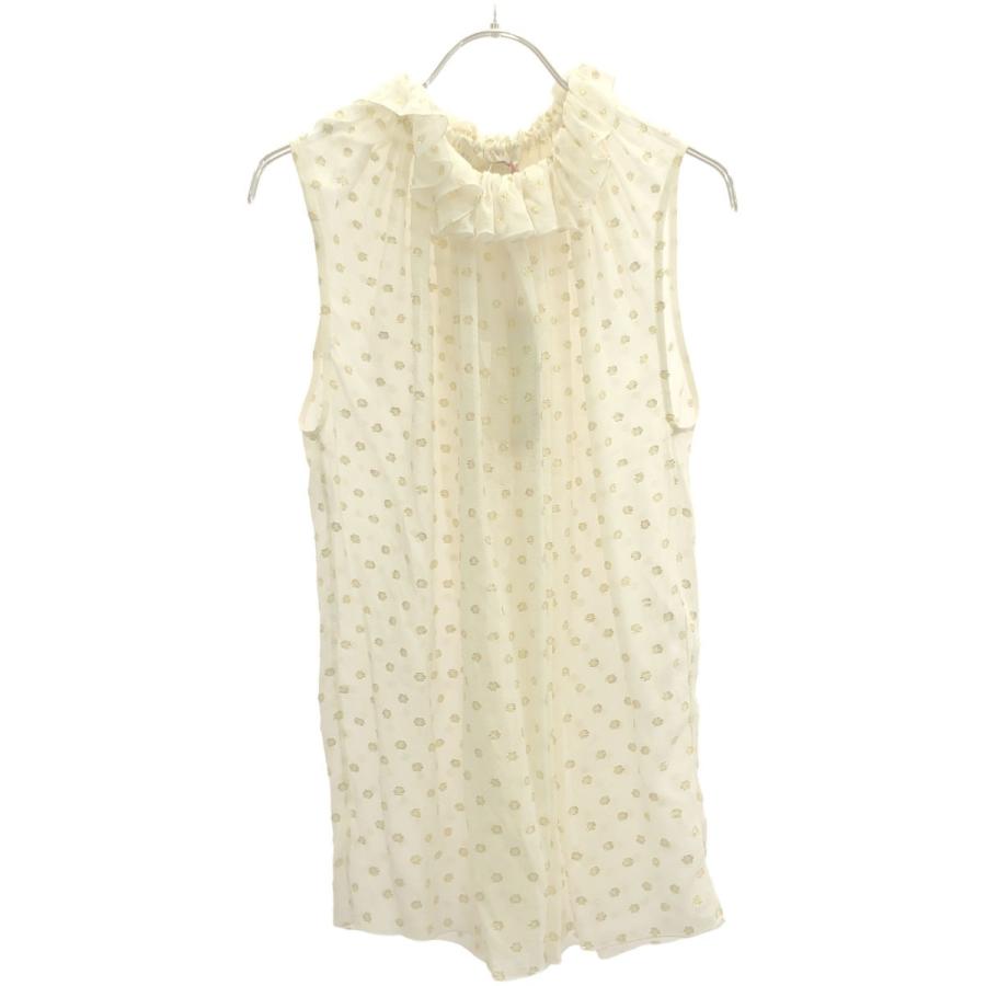 ステラマッカートニー テーラードロングジレ ネイビーストライプ SIZE