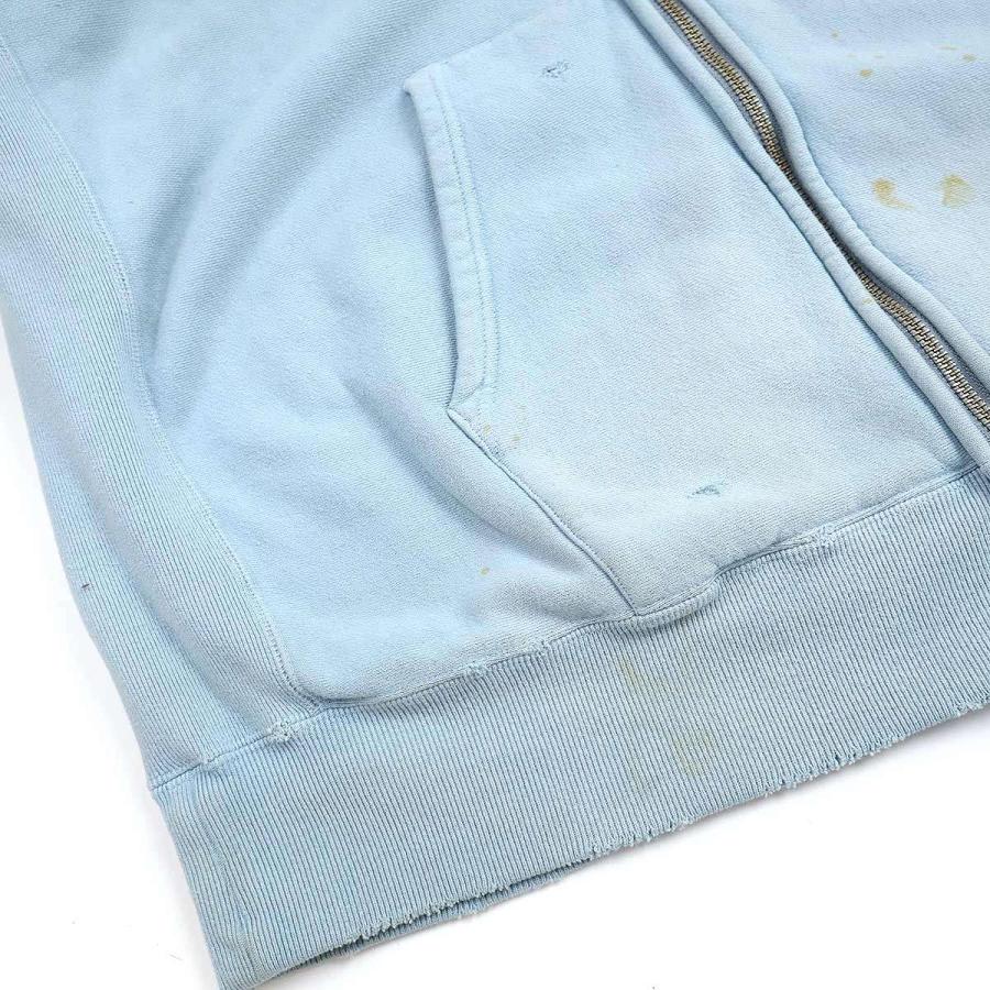 SUGARHILL（シュガーヒル） 24AW AGED ZIP-UP SWEAT SHIRT エイジング
