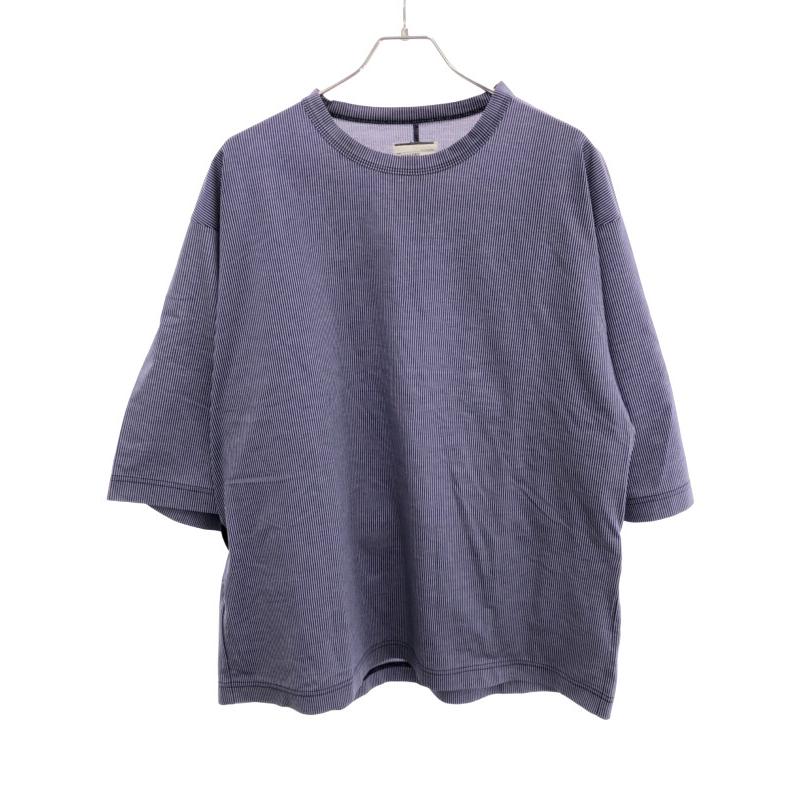 SHAREEF シャリーフ 20SS STRIPE JQ BELTED S／S T ジャカード 