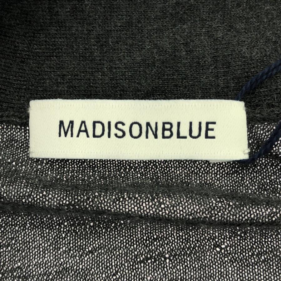 MADISON BLUE マディソンブルー 23AW カシミヤシルクガウンニットカーディガン MB234-8009 グレー F MADISON BLUE（マディソンブルー） 23AW カシミヤシルクガウンニット