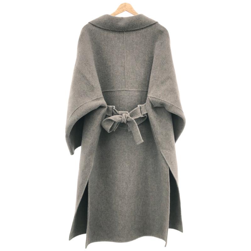 ADORE アドーア カシミヤ混ルチアーナリバーベルト付きコート 