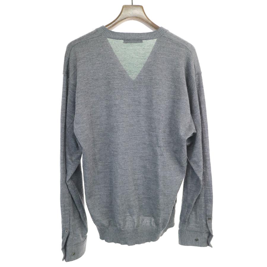 UNDERCOVER アンダーカバー　グレー Vネック UNDERCOVER グレー Vネック