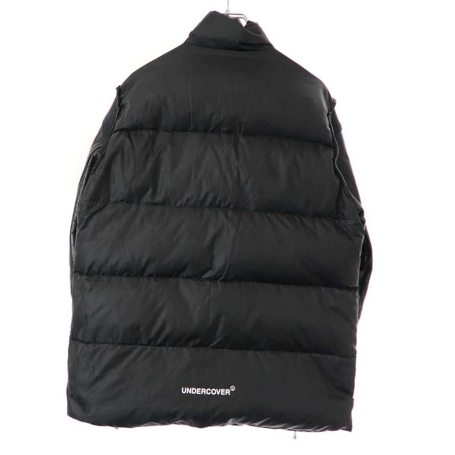 UNDER COVER アンダーカバー 17AW レザースリーブダウンジャケット