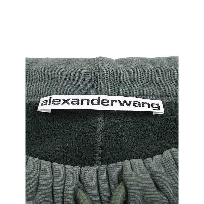 Alexander Wang スウェット Logo Embossed Ribbed Pullover in Soft Chenille in ARIEL BLUE