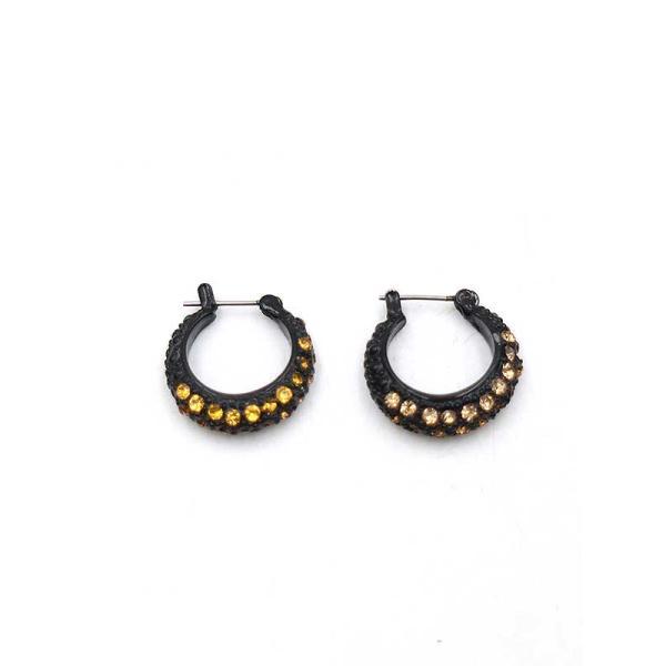 SWAROVSKI（スワロフスキー） フープピアス ブラック レディース 