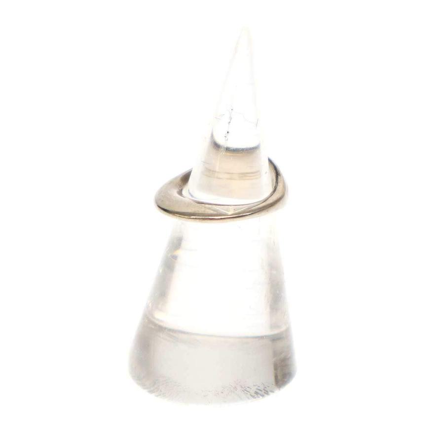 HERMES エルメス オーバル ヴィンテージリング シルバー 46