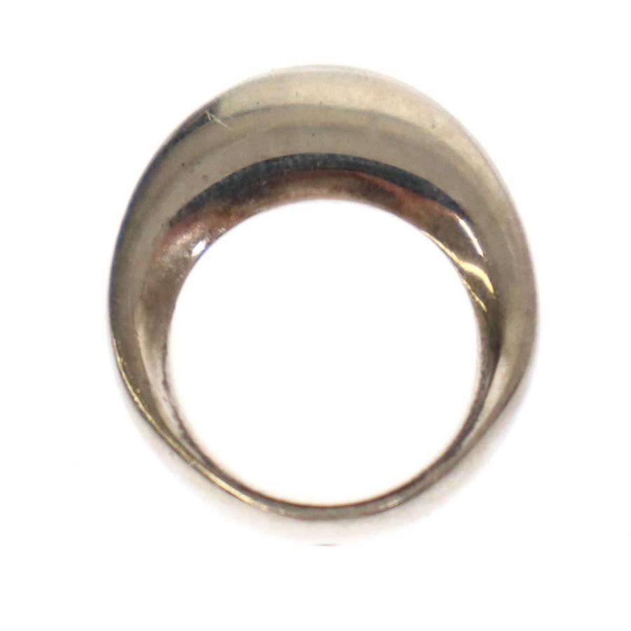 HERMES エルメス オーバル ヴィンテージリング シルバー 46