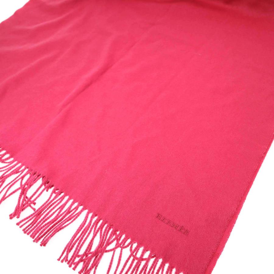 HERMES エルメス カシミヤ大判マフラー ピンク ITPH344UTEJG HERMES エルメス カシミヤ大判マフラー ピンク ITPH344UTEJG