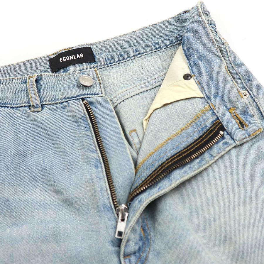 EGONLAB エゴンラボ 23SS Destroyed Washed Denim デストロイ