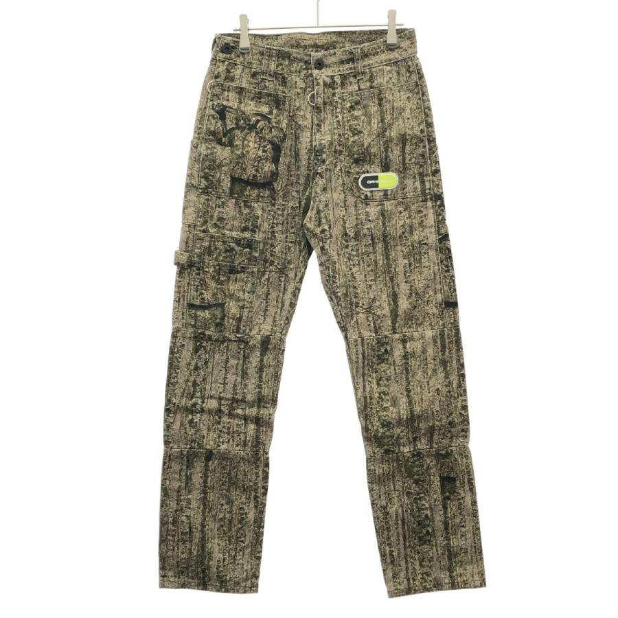 OFF-WHITE オフホワイト リアルツリーカモスリムカーゴパンツ 