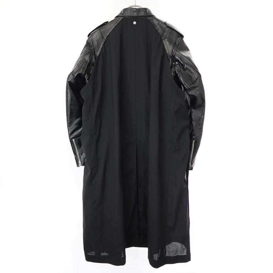 sacai sacai×Schott サカイ×ショット 22AW Leather Suiting Coat sacai sacai×Schott サカイ×ショット 22AW Leather Suiting Coat