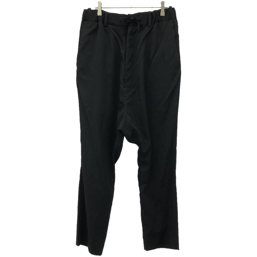 ヨウジヤマモト　プールオム　ウールギャバジン　サルエルパンツ STAFF STYLING｜THE SHOP YOHJI YAMAMOTO