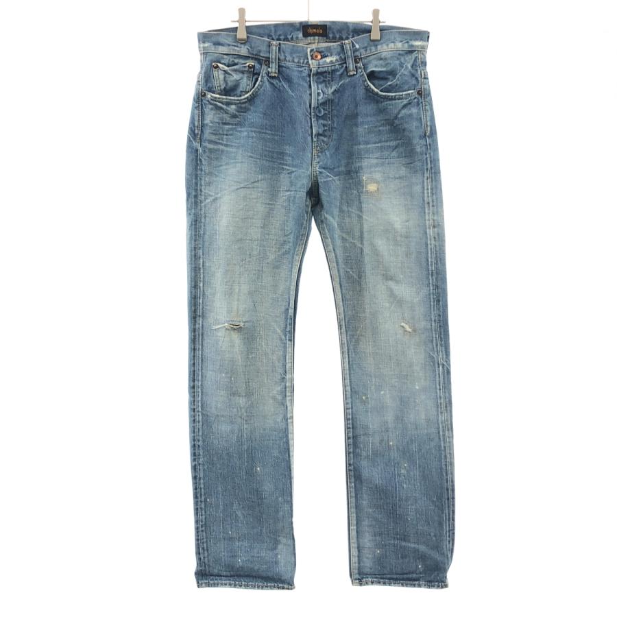 chimala（チマラ） 10SS ダメージリペア加工デニムパンツ 1CS09