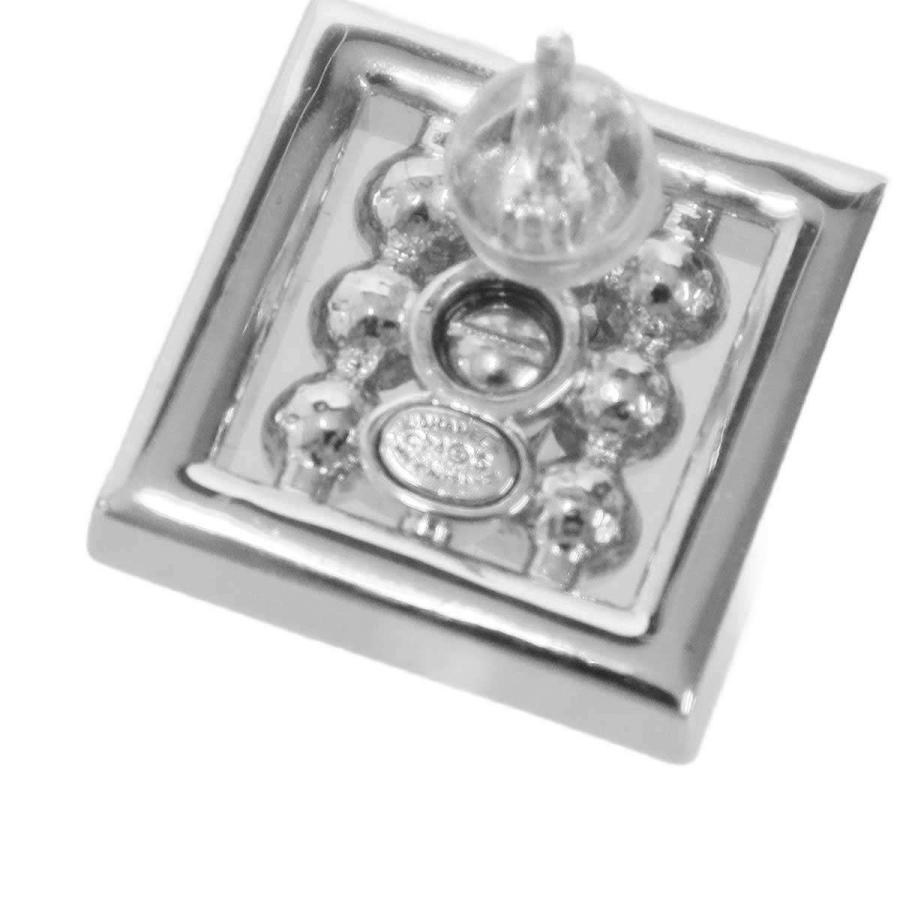 CHANEL（シャネル） 2024年 ココマーク スクエアパールピアス シルバー 