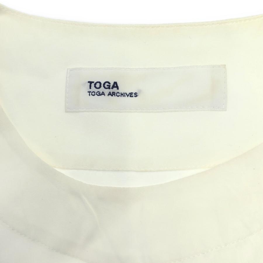 TOGA ARCHIVES トーガアーカイブス 16SS アシンメトリーフリルトップス TA61-FJ049 ホワイト 40 ITPK2W3KXGLC | ARCHIVES（Lee） | 02