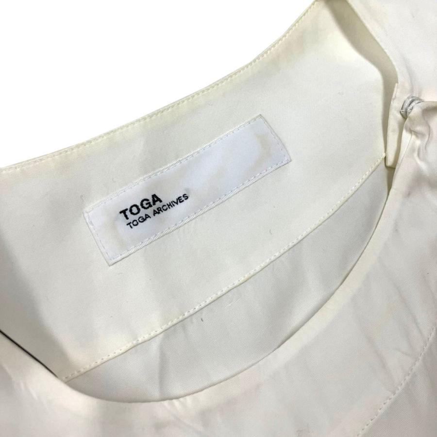 TOGA ARCHIVES トーガアーカイブス 16SS アシンメトリーフリルトップス TA61-FJ049 ホワイト 40 ITPK2W3KXGLC | ARCHIVES（Lee） | 04