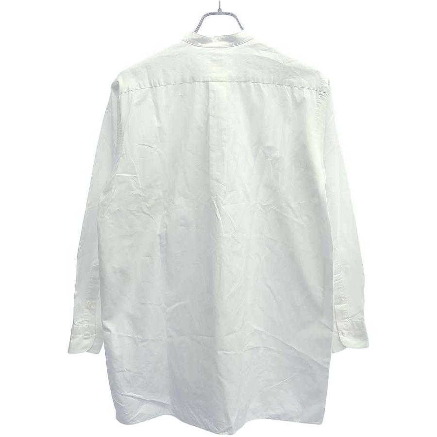 COMOLI 21AW バンドカラーシャツ サイズ1 ホワイトU03-02002