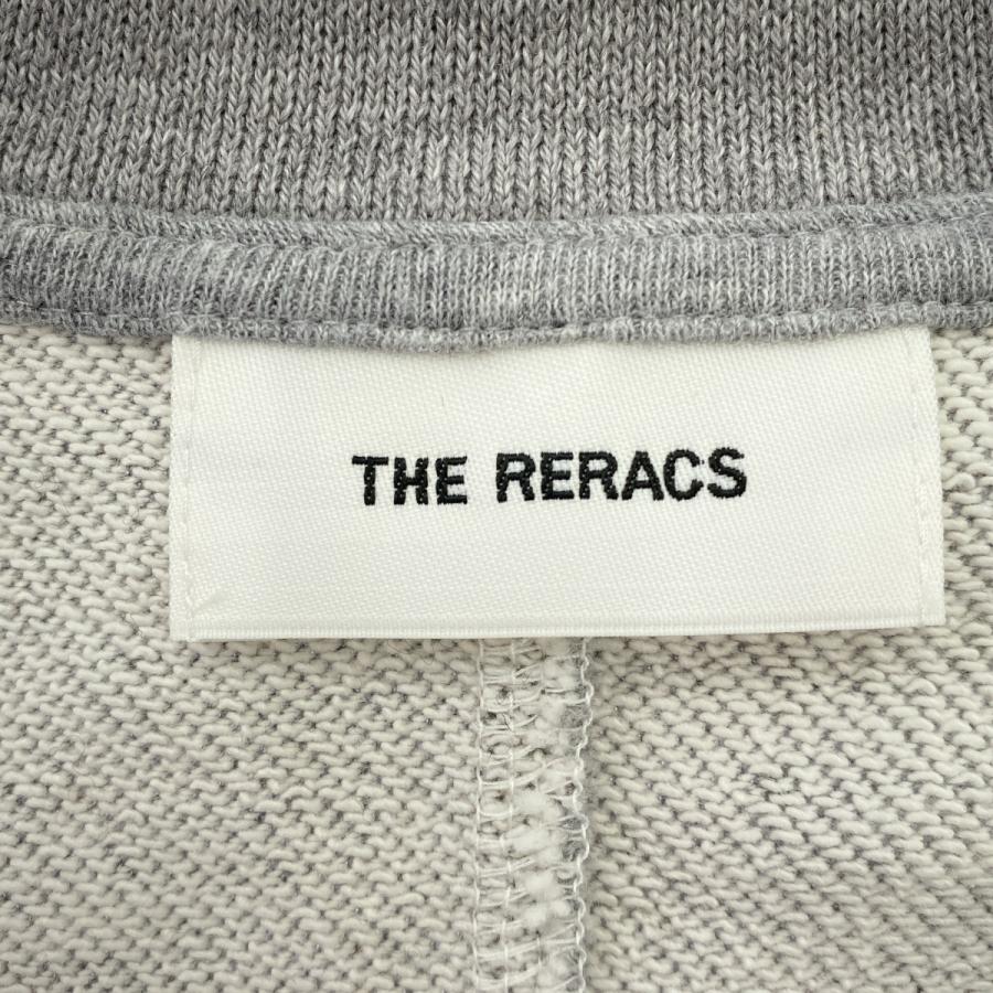 THE RERACS ザ リラクス 23AW HALF ZIP HOODED PULLOVER ハーフジップフーデッドプルオーバー 23FW-RECS-398 グレー 48 THE RERACS（ザ リラクス） ザ リラクス 23AW HALF ZIP HOODED