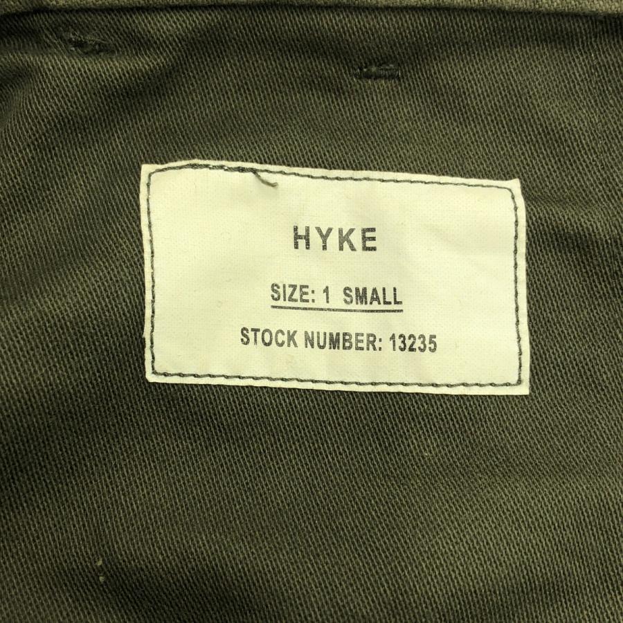 HYKE（ハイク） 23SS BACK SATIN BAKER PANTS ベイカーパンツ 231