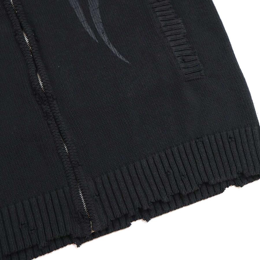 BALENCIAGA バレンシアガ 24AW Y2K Zip-Up Cardigan トライバル