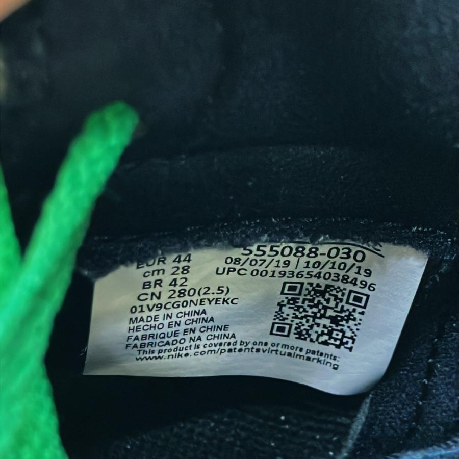 NIKE ナイキ AIR JORDAN 1 PINE GREEN スニーカー 555088-030 グリーン ブラック 28cm ITPQOP19TRFC |  | 05